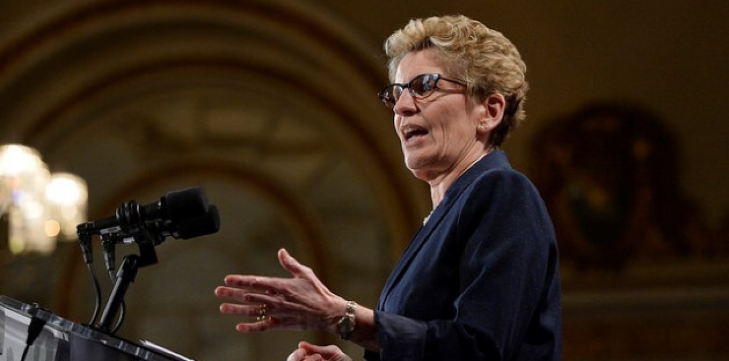 Kathleen Wynne at Canada 2020, January 20, 2015. (Canada 2020 Photo via Flickr CC)