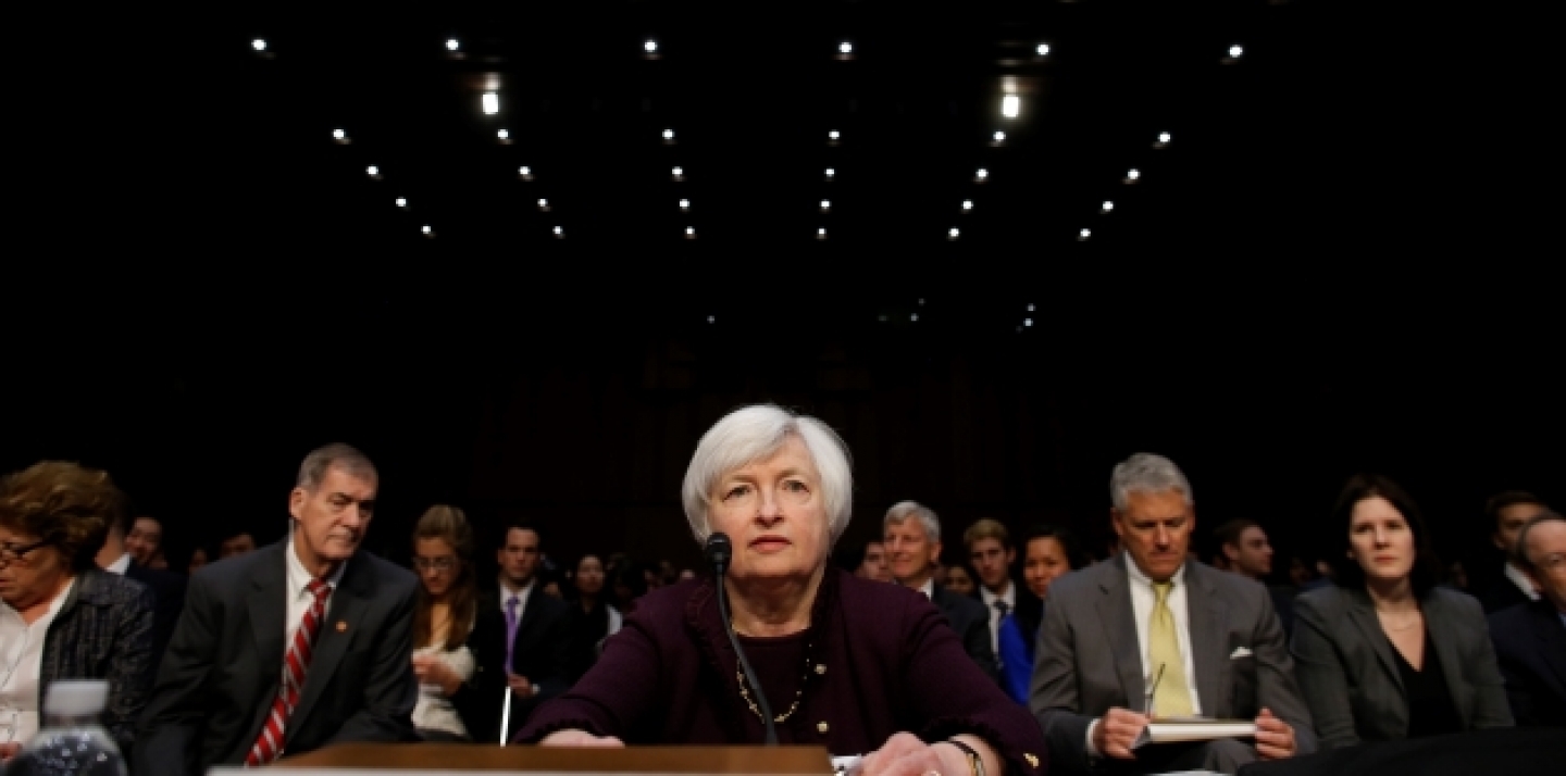 Federal Reserve Chair Janet Yellen testifies about the economy before the Joint Economic Committee of Congress.(AP Photo/Charles Dharapak)