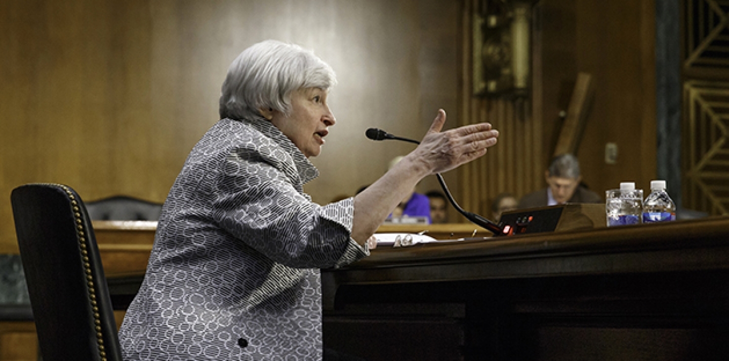 Federal Reserve Chair Janet Yellen on Capitol Hill in Washington. (AP Photo/J. Scott Applewhite)