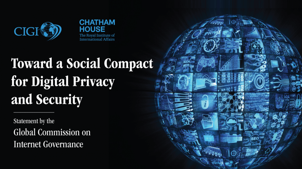 The Global Commission’s Social Compact was the result of the April 2015 Global Conference on Cyberspace.