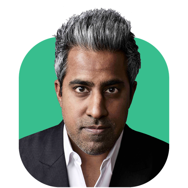 Anand Giridharadas. Writer. Journalist. Professional Question Asker