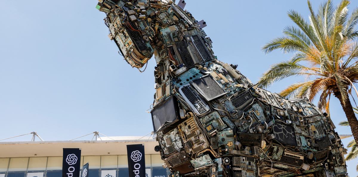 A group of researchers left OpenAI and founded Anthropic in 2021 over concerns about the company’s resistance to guardrails to help regulate its AGI ambitions. (REUTERS/Amir Cohen)
