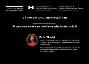 CIPO Ruth L. Okediji Keynote