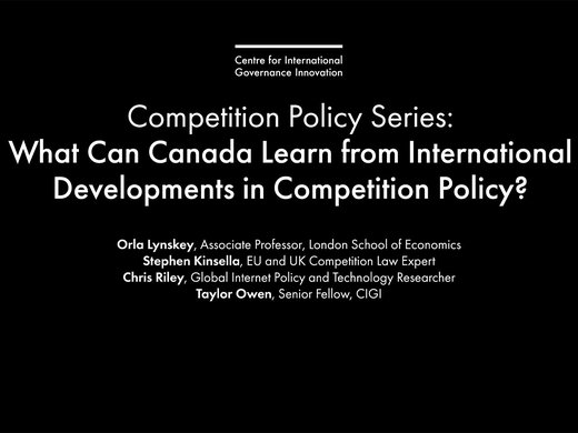 Competition Policy Series - Event 2