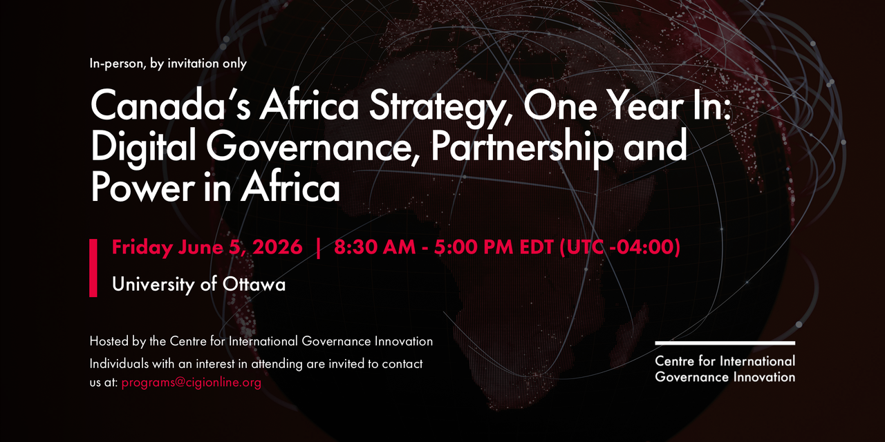 Canadas Africa Strategy_Event Promo
