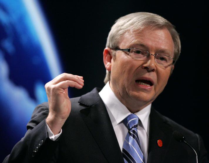 Flickr user London Summit _ Kevin Rudd.JPG